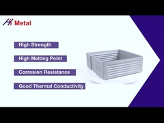 Mo 1 Pure Moly Boat Molybdenum Crucible Custom Size Polished Surface