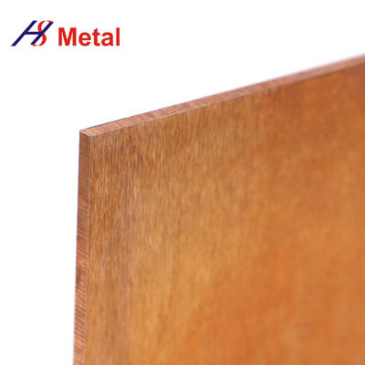 0.4mm tungsten copper plate custom made pure tungsten sheet plate