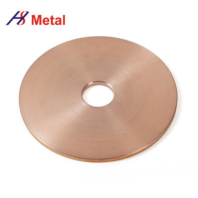 W50Cu50 W60Cu40 WCu Alloy Round Plates Alloy Tungsten Alloy Products In Aerospace