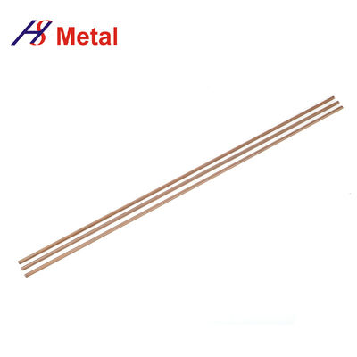 ECM Electrodes Tungsten Alloy Products Copper Tungsten Round Bar