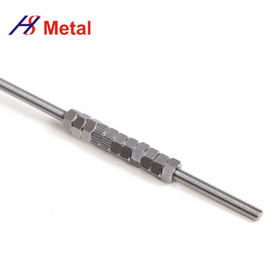 All Mo Polishing Molybdenum Threaded Rod Customized