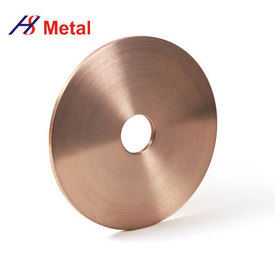 High-Performance CuW70 Tungsten Copper Alloy Disc Precision Polished for Industry