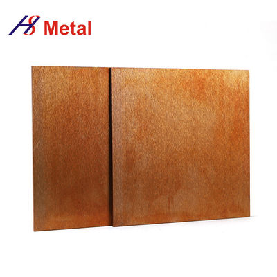 Tungsten Copper Alloy WCU Alloy Materials Heater Parts For Electronic Packaging Base Flanges