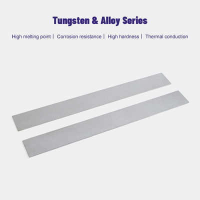 High Purity W-1 Tungsten Metal Plate Silver OEM For Electrical Light Source Parts